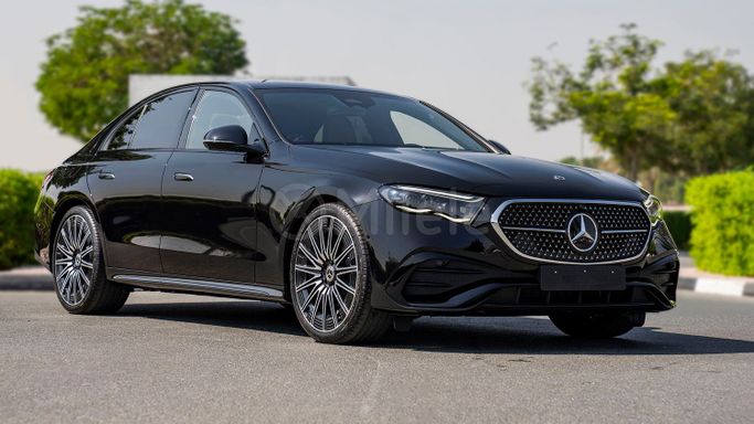 New Mercedes-Benz E-Class 200 VI (W214, S214), 2.0 l, 2025 in Dubai by Milele, Black color. Other | AUTO.AE