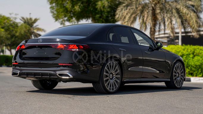 New Mercedes-Benz E-Class 200 VI (W214, S214), 2.0 l, 2025 in Dubai by Milele, Black color. Other | AUTO.AE
