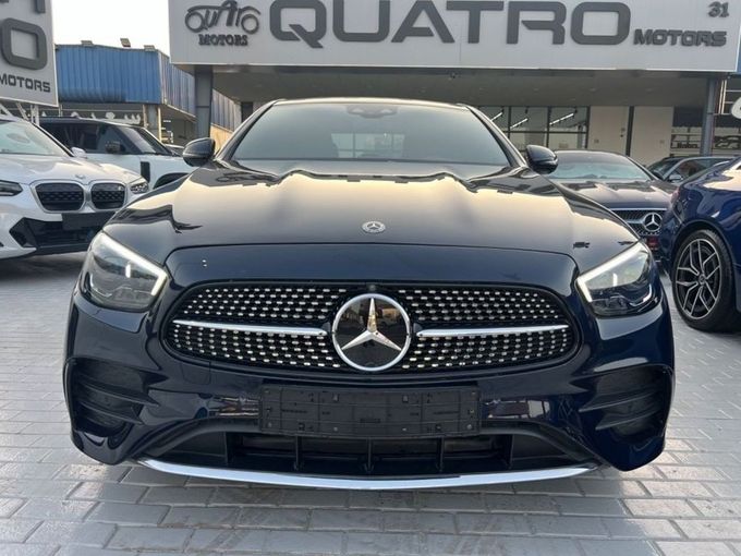 Подержанный Mercedes-Benz E-Class 220 d V (W213, S213, C238), 1.9 л, 2021 в Дубае от Quatro Motors Черный цвет.  | AUTO.AE