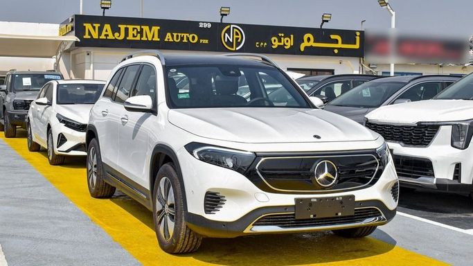New Mercedes-Benz EQB 260 I Facelift, 2024 in Dubai by Najem Motors, White color. Other | AUTO.AE