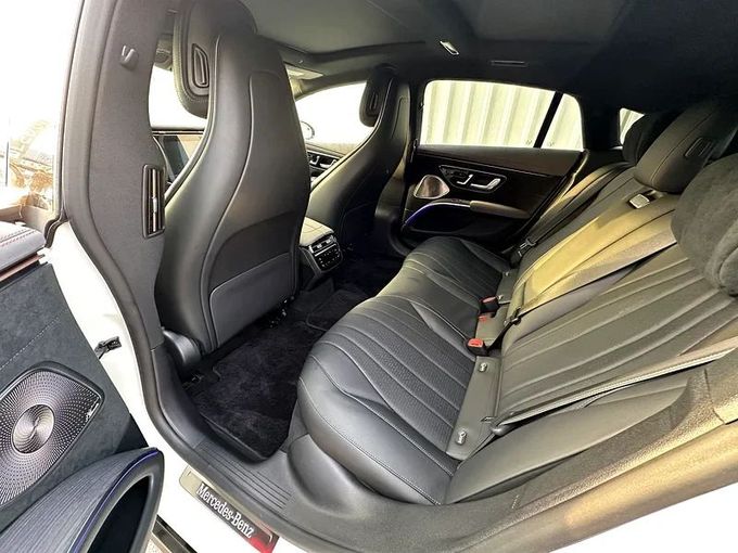 Used Mercedes-Benz EQS 450+, 2023 in Dubai by Formula Motors, White color. Japanese Specs | AUTO.AE