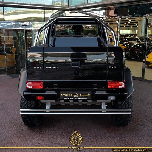 Used Mercedes-Benz G-Class AMG 6x6 63 AMG, 5.5 l, 2014 in Dubai by Q Motors, Black color. GCC Specs | AUTO.AE