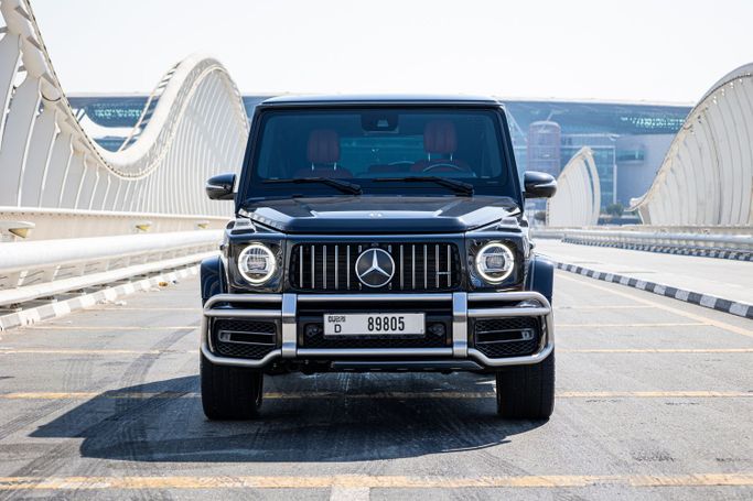 Mercedes-Benz G-Class AMG Brabus 800 II (W463), 2022 внедорожник 5 дв. бизнес класса в Дубае от POF RENTAL черный цвет | AUTO.AE