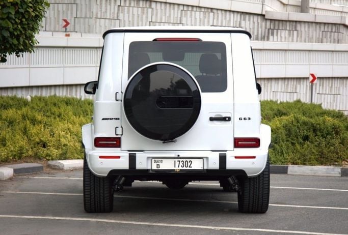 Mercedes-Benz G-Class AMG 63 4x4 Squared II (W463), 2025 внедорожник 5 дв. 4x4 squared бизнес класса в Дубае от POF RENTAL белый цвет | AUTO.AE