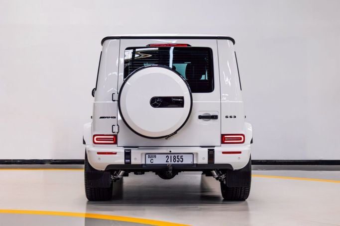 Mercedes-Benz G-Class AMG 63 4x4 Squared II (W463), 2025 внедорожник 5 дв. 4x4 squared бизнес класса в Дубае от POF RENTAL белый цвет | AUTO.AE