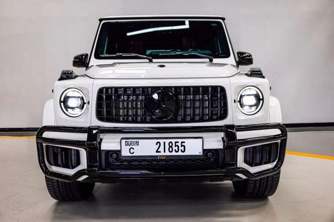 Mercedes-Benz G-Class AMG 63 4x4 Squared II (W463), 2025 внедорожник 5 дв. 4x4 squared бизнес класса в Дубае от POF RENTAL белый цвет | AUTO.AE