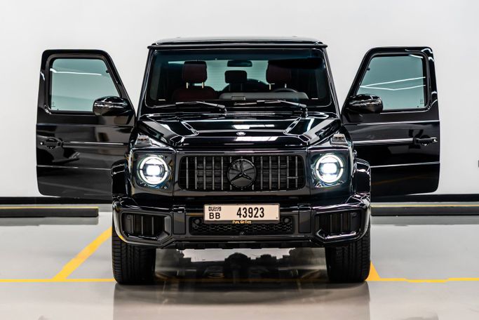 Mercedes-Benz G-Class AMG 63 4x4 Squared II (W463), 2025 внедорожник 5 дв. 4x4 squared бизнес класса в Дубае от POF RENTAL черный цвет | AUTO.AE