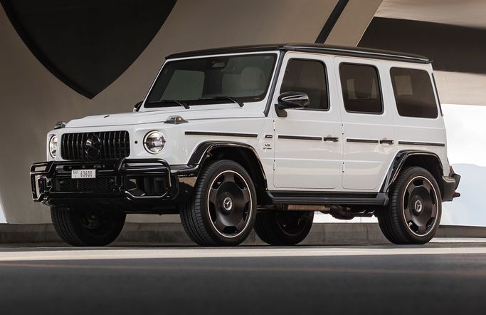 Mercedes-Benz G-Class AMG 63 AMG II (W463), 2025 внедорожник 5 дв. бизнес класса в Дубае от AVA car rental белый цвет | AUTO.AE
