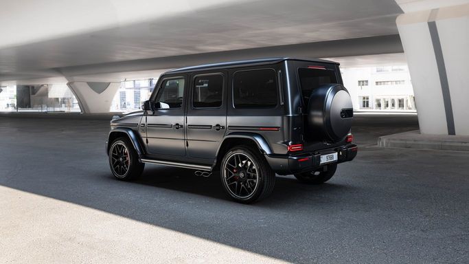 Mercedes-Benz G-Class AMG 63 AMG II (W463), 2023 внедорожник 5 дв. бизнес класса в Дубае от AVA car rental черный цвет | AUTO.AE