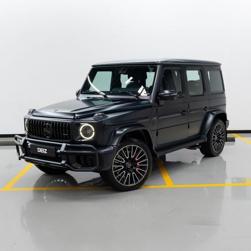 Mercedes-Benz G-Class AMG II (W463), 2025 business suv 5 dr. for rent in Dubai by DEIZ, black color | AUTO.AE