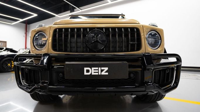 Mercedes-Benz G-Class AMG 63 AMG II (W463), 2025 внедорожник 5 дв. бизнес класса в Дубае от DEIZ бежевый цвет | AUTO.AE