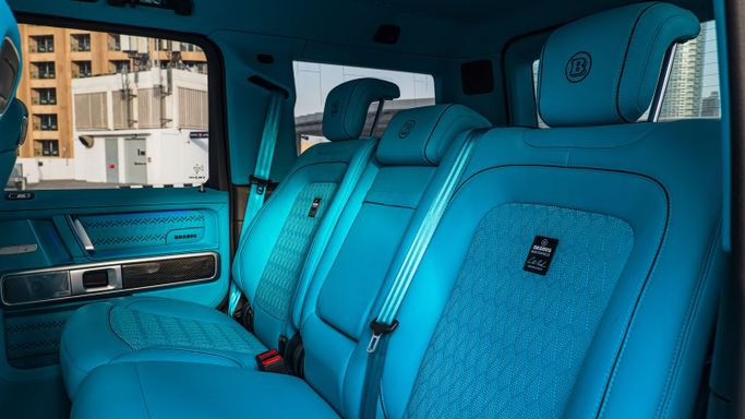 Mercedes-Benz G-Class AMG Brabus 900 II (W463), 2024 внедорожник 5 дв. бизнес класса в Дубае от Macan Luxury Motors голубой цвет | AUTO.AE