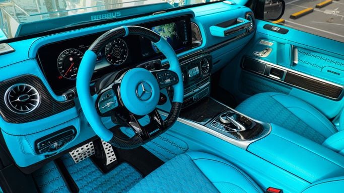 Mercedes-Benz G-Class AMG Brabus 900 II (W463), 2024 внедорожник 5 дв. бизнес класса в Дубае от Macan Luxury Motors голубой цвет | AUTO.AE
