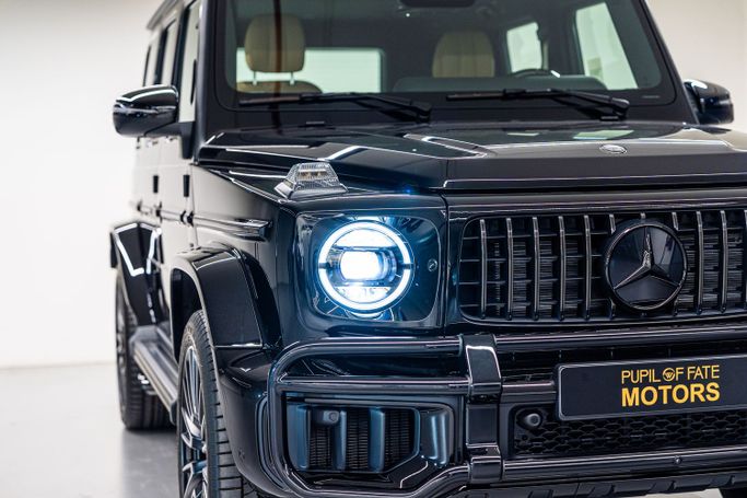Новый Mercedes-Benz G-Class AMG 63 AMG II (W463), 4.0 л, 2025 в Дубае от PUPIL OF FATE MOTORS Черный цвет. GCC | AUTO.AE