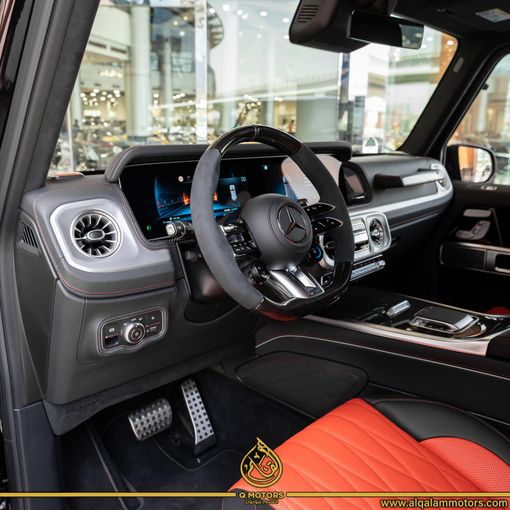Новый Mercedes-Benz G-Class AMG 63 AMG II (W465) Рестайлинг, 4.0 л, 2025 в Дубае от Q Motors Черный цвет. Европейская | AUTO.AE