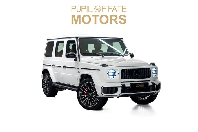 Новый Mercedes-Benz G-Class AMG 63 AMG II (W465) Рестайлинг, 4.0 л, 2025 в Дубае от PUPIL OF FATE MOTORS Белый цвет. GCC | AUTO.AE
