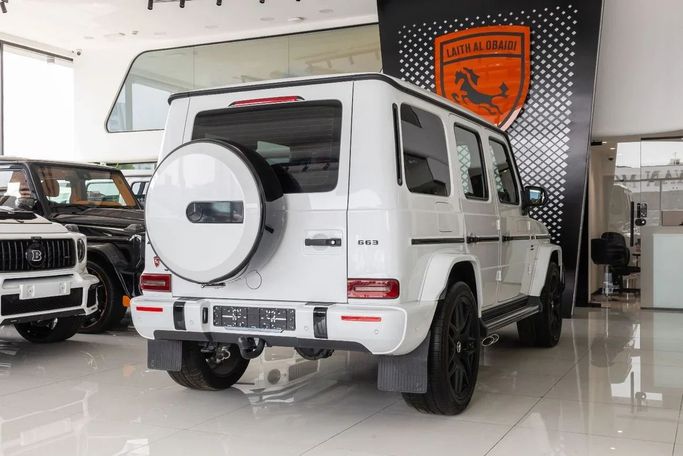 مستعملة Mercedes-Benz G-Class AMG 63 AMG عملية شد الوجه II (W465), 4.0 l, 2024 في في دبي من Laith Alobaidi Motors، اللون أبيض. المواصفات الكورية | AUTO.AE