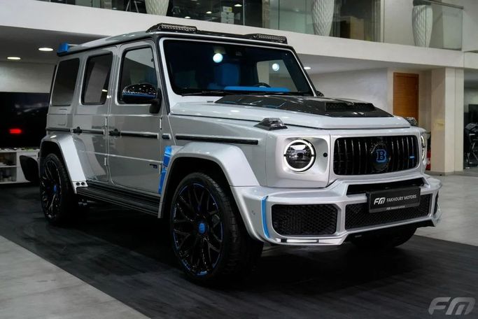 Новый Mercedes-Benz G-Class AMG Brabus 800 II (W463), 4.0 л, 2023 в Дубае от Fakhoury Серебристый цвет. Европейская | AUTO.AE