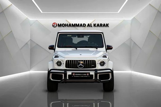Used Mercedes-Benz G-Class AMG 63 AMG II (W463), 4.0 l, 2019 in Dubai by Mohammad Alkarak Motors, White color. GCC Specs | AUTO.AE