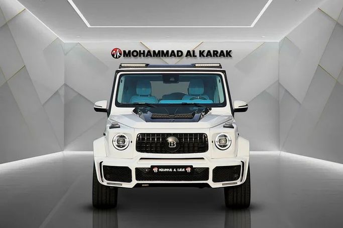 Used Mercedes-Benz G-Class AMG Brabus 800 II (W463), 4.0 l, 2020 in Dubai by Mohammad Alkarak Motors, White color. GCC Specs | AUTO.AE