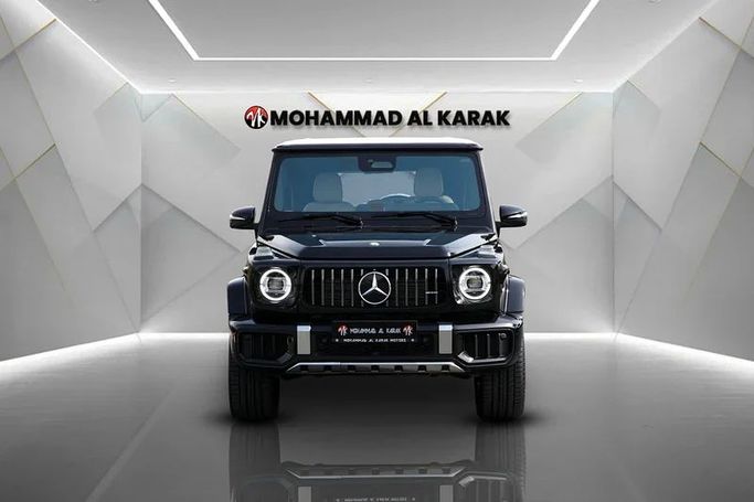 New Mercedes-Benz G-Class AMG 63 AMG II (W465) Facelift, 4.0 l, 2025 in Dubai by Mohammad Alkarak Motors, Black color. Korean Specs | AUTO.AE