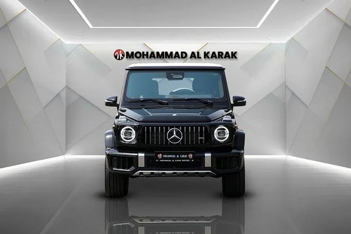 New Mercedes-Benz G-Class AMG 63 AMG II (W465) Facelift, 4.0 l, 2025 in Dubai by Mohammad Alkarak Motors, Black color. Korean Specs | AUTO.AE
