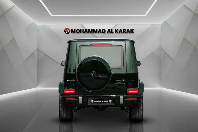 جديدة Mercedes-Benz G-Class AMG 63 AMG عملية شد الوجه II (W465), 4.0 l, 2025 في في دبي من Mohammad Alkarak Motors، اللون أخضر. المواصفات الكورية | AUTO.AE