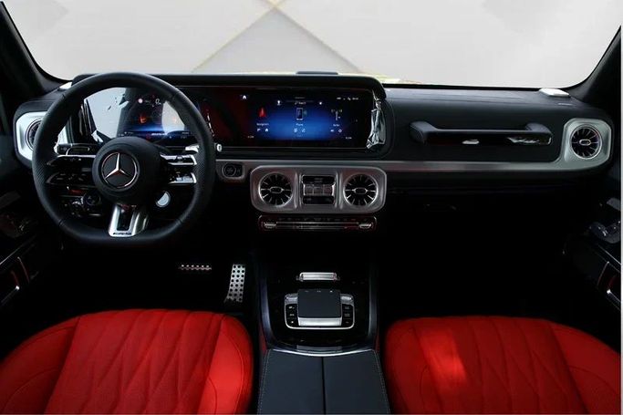 جديدة Mercedes-Benz G-Class AMG 63 AMG عملية شد الوجه II (W465), 4.0 l, 2025 في في دبي من Mohammad Alkarak Motors، اللون أسود. المواصفات الكورية | AUTO.AE