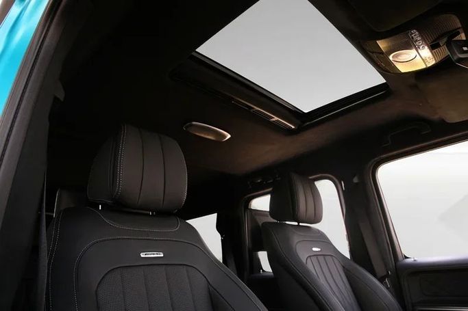 مستعملة Mercedes-Benz G-Class AMG 63 AMG عملية شد الوجه II (W465), 4.0 l, 2025 في في دبي من Mohammad Alkarak Motors، اللون أزرق فاتح. المواصفات الأوروبية | AUTO.AE