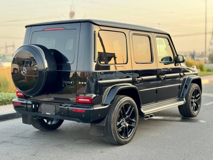 Used Mercedes-Benz G-Class AMG 63 AMG II (W465) Facelift, 4.0 l, 2024 in Dubai by Saeed Auto, Black color. Japanese Specs | AUTO.AE