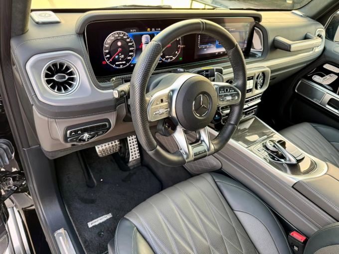 Used Mercedes-Benz G-Class AMG 63 AMG II (W465) Facelift, 4.0 l, 2024 in Dubai by Saeed Auto, Black color. Japanese Specs | AUTO.AE