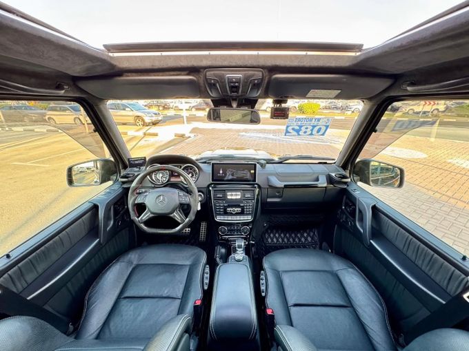 Used Mercedes-Benz G-Class AMG 63 AMG I (W463) Facelift 2, 5.5 l, 2013 in Dubai by Saeed Auto, Black color. Japanese Specs | AUTO.AE