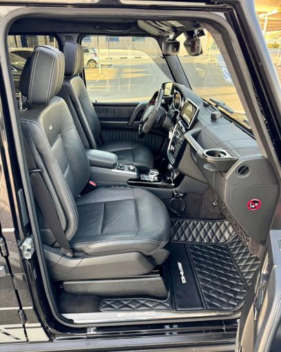 Used Mercedes-Benz G-Class AMG 63 AMG I (W463) Facelift 2, 5.5 l, 2013 in Dubai by Saeed Auto, Black color. Japanese Specs | AUTO.AE