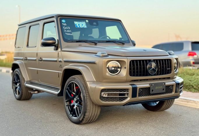 Used Mercedes-Benz G-Class AMG 63 AMG II (W463), 4.0 l, 2021 in Dubai by Saeed Auto, Green color. Japanese Specs | AUTO.AE