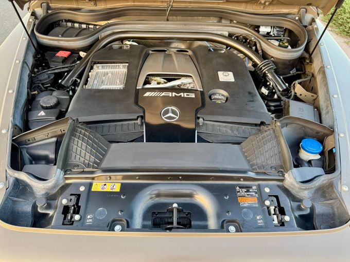 Used Mercedes-Benz G-Class AMG 63 AMG II (W463), 4.0 l, 2021 in Dubai by Saeed Auto, Green color. Japanese Specs | AUTO.AE