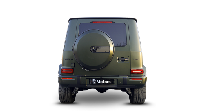 Новый Mercedes-Benz G-Class AMG 63 AMG II (W465) Рестайлинг, 4.0 л, 2025 в Дубае от F7 Motors Зеленый цвет. GCC | AUTO.AE