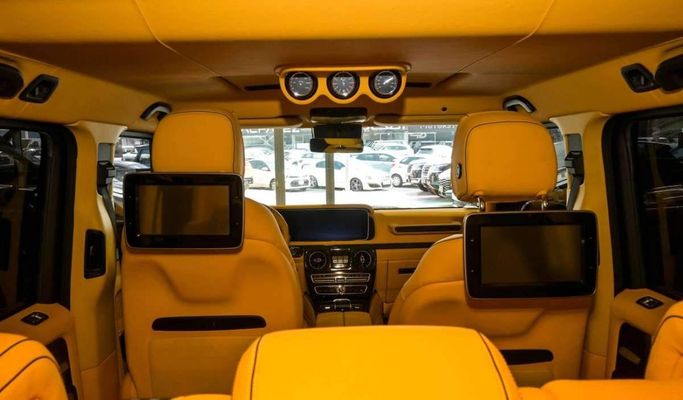 Подержанный Mercedes-Benz G-Class AMG Brabus 800 II (W465) Рестайлинг, 4.0 л, 2024 в Дубае от F7 Motors Зеленый цвет. GCC | AUTO.AE