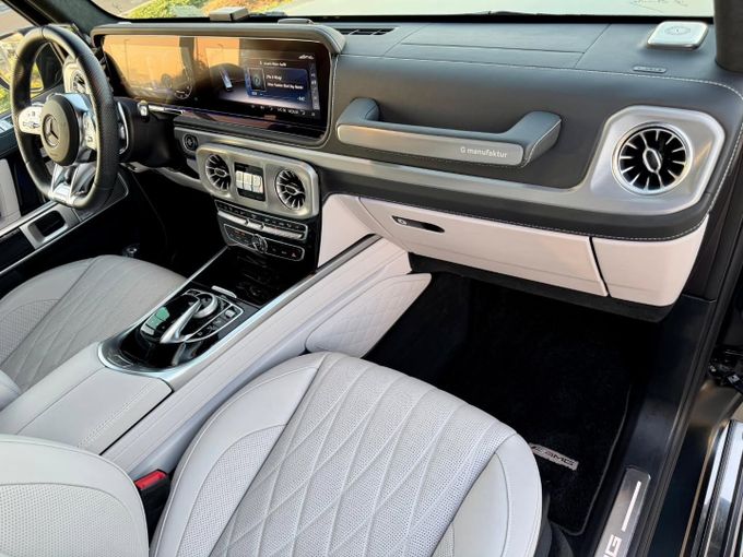 Used Mercedes-Benz G-Class AMG 63 AMG II (W463), 4.0 l, 2022 in Dubai by Saeed Auto, Black color. Japanese Specs | AUTO.AE