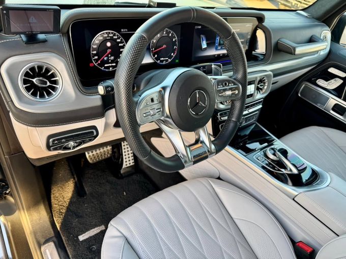 Used Mercedes-Benz G-Class AMG 63 AMG II (W463), 4.0 l, 2022 in Dubai by Saeed Auto, Black color. Japanese Specs | AUTO.AE
