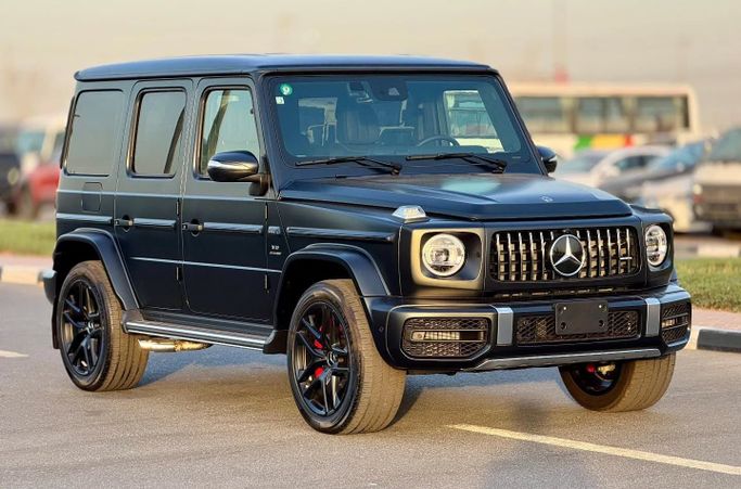 New Mercedes-Benz G-Class AMG 63 AMG II (W463), 4.0 l, 2023 in Dubai by Saeed Auto, Black color. Japanese Specs | AUTO.AE