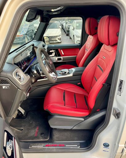 Used Mercedes-Benz G-Class AMG 63 AMG II (W463), 4.0 l, 2023 in Dubai by Saeed Auto, White color. Japanese Specs | AUTO.AE
