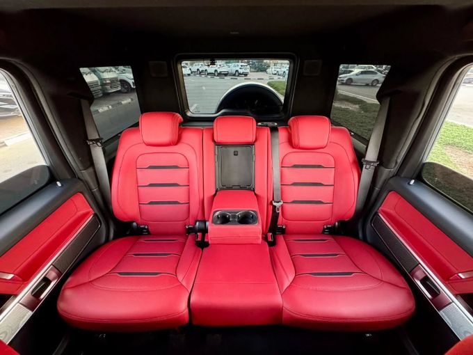Used Mercedes-Benz G-Class AMG 63 AMG II (W463), 4.0 l, 2023 in Dubai by Saeed Auto, White color. Japanese Specs | AUTO.AE