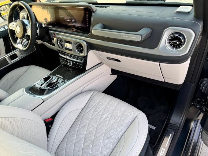 Used Mercedes-Benz G-Class AMG 63 AMG II (W465) Facelift, 4.0 l, 2024 in Dubai by Saeed Auto, Black color. Japanese Specs | AUTO.AE