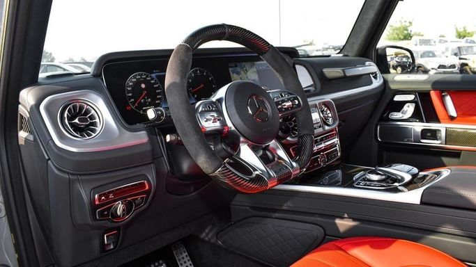 New Mercedes-Benz G-Class AMG 63 AMG II (W465) Facelift, 4.0 l, 2024 in Dubai by Najem Motors, Grey color. Other | AUTO.AE