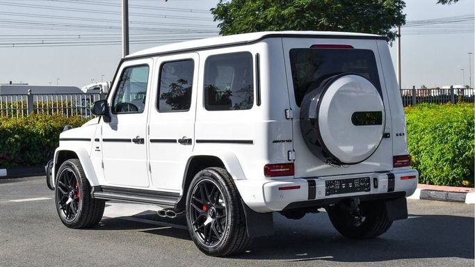 New Mercedes-Benz G-Class AMG 63 AMG II (W463), 4.0 l, 2023 in Dubai by Najem Motors, White color. Other | AUTO.AE