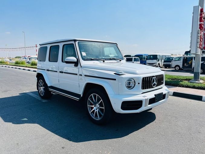 Used Mercedes-Benz G-Class AMG 63 AMG II (W463), 4.0 l, 2024 in Dubai by Lakhani Motors, White color. Japanese Specs | AUTO.AE