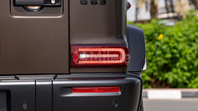 New Mercedes-Benz G-Class AMG 63 AMG II (W465) Facelift, 4.0 l, 2025 in Dubai by Milele, Brown color. Other | AUTO.AE
