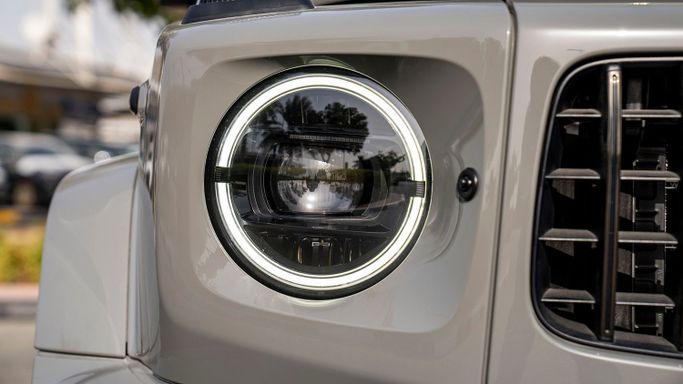 New Mercedes-Benz G-Class AMG 63 AMG II (W465) Facelift, 4.0 l, 2025 in Dubai by Milele, Grey color. Other | AUTO.AE