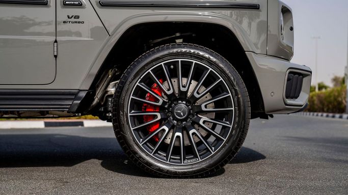 New Mercedes-Benz G-Class AMG 63 AMG II (W465) Facelift, 4.0 l, 2025 in Dubai by Milele, Grey color. Other | AUTO.AE
