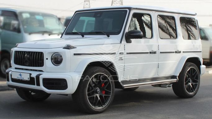 New Mercedes-Benz G-Class AMG 63 AMG II (W463), 4.0 l, 2024 in Dubai by Falcons GT Motors FZCO, White color. Other | AUTO.AE